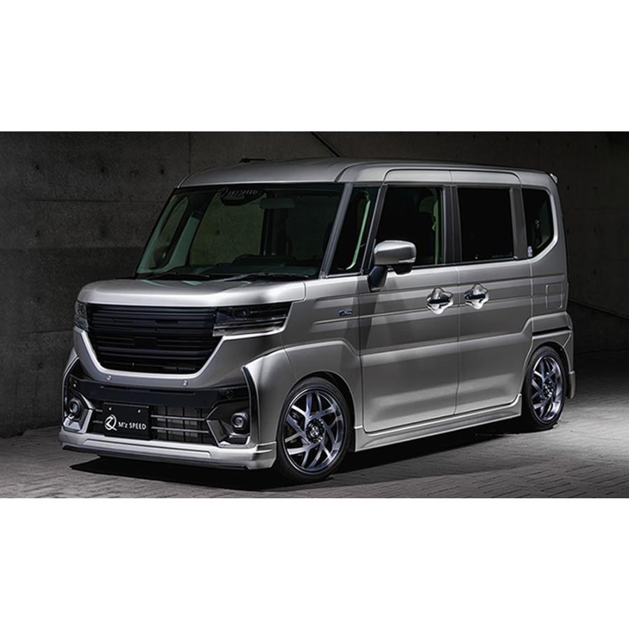 M'z SPEED フロントハーフスポイラー ピュアホワイトパール (ZVR) ABS