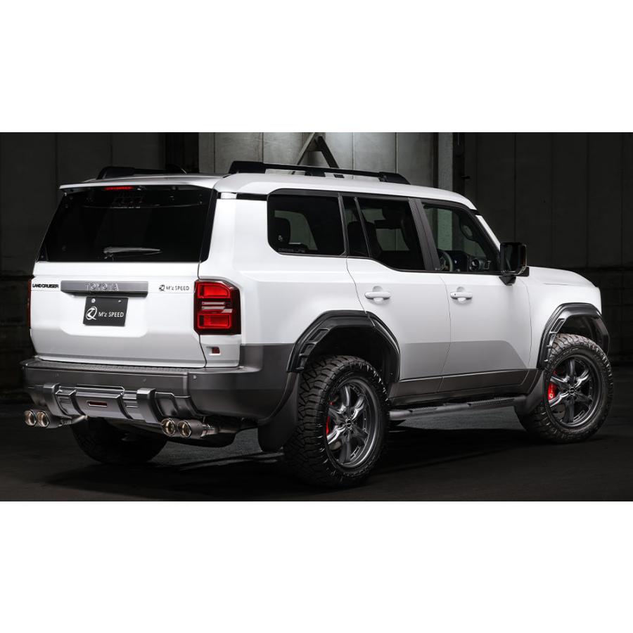 M'z SPEED サイドステップ マットブラック ステンレス