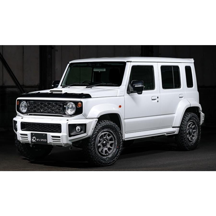 M'z SPEED サイドステップ アークティックホワイトパール (ZHJ) ABS
