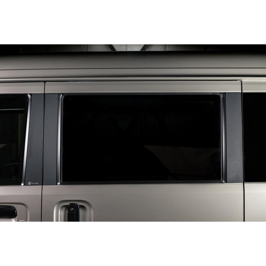M'z SPEED ピラーパネル カーボン AES エブリイ DA17V R7.8〜 クロス