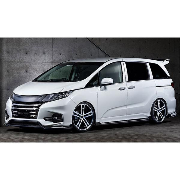 未塗装品 オデッセイ アブソルート ハイブリッドアブソルート他 17 11 Mzspeed 2921 オートクラフト Speed 17 11 エアロ3点セット 自動車 Speed Rc2 Rc1 Rc4 Mz