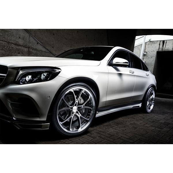 M'z SPEED FORGED DESIGN 333 22×9.5J PCD120 5H +2 ブラック