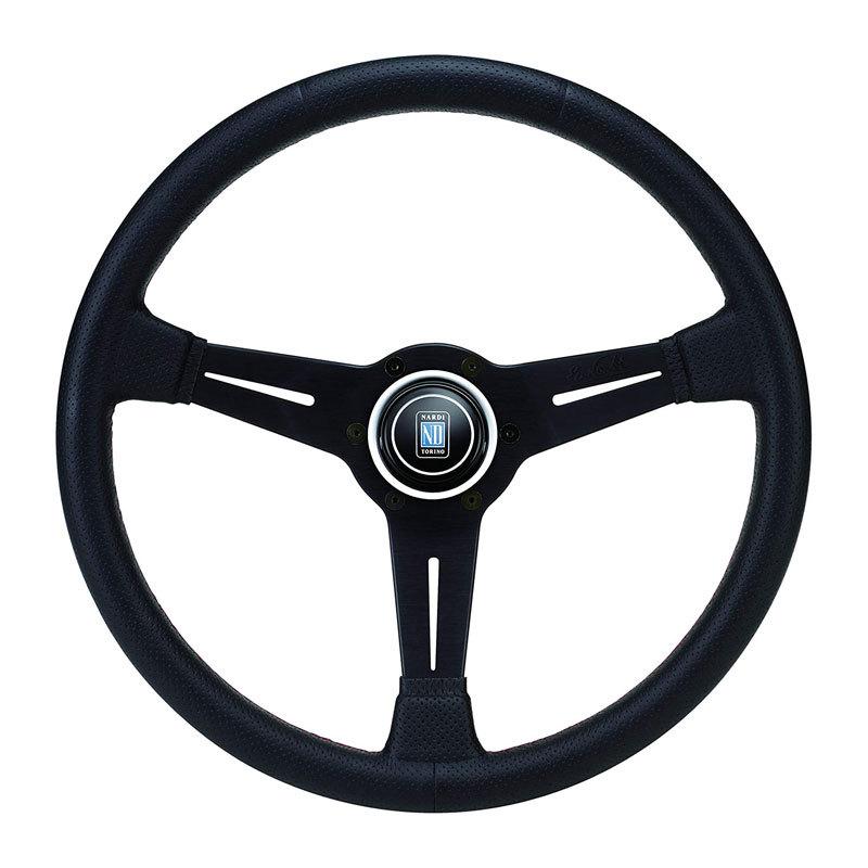 NARDI ナルディ ステアリング SPORTS タイプA ブラック NARDI 正規品 ナルディ SPORTS タイプA ブラックパンチング