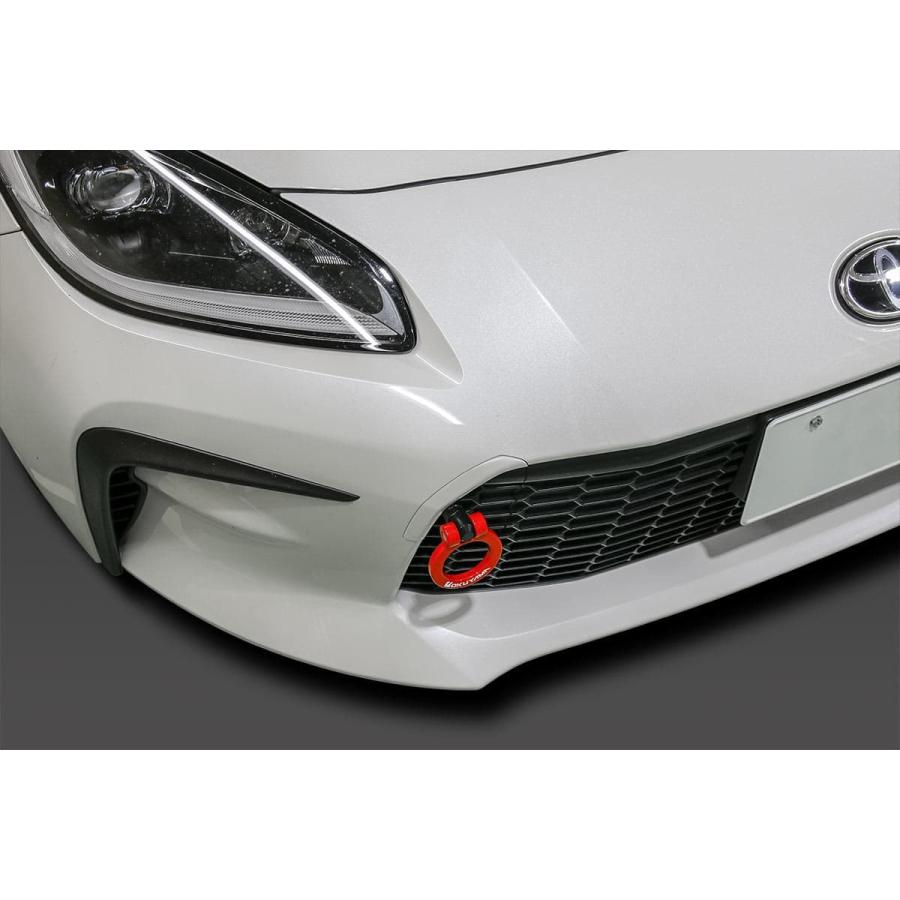 OKUYAMA（オクヤマ） CARBING フリップアップトーイングフック レッド