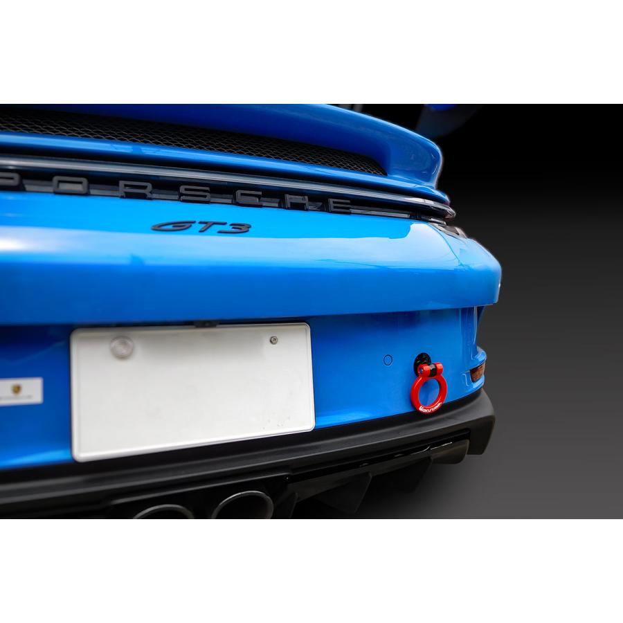 OKUYAMA オクヤマ フリップアップトーイングフック レッド リア 911 992 GT3｜auto-craft｜03