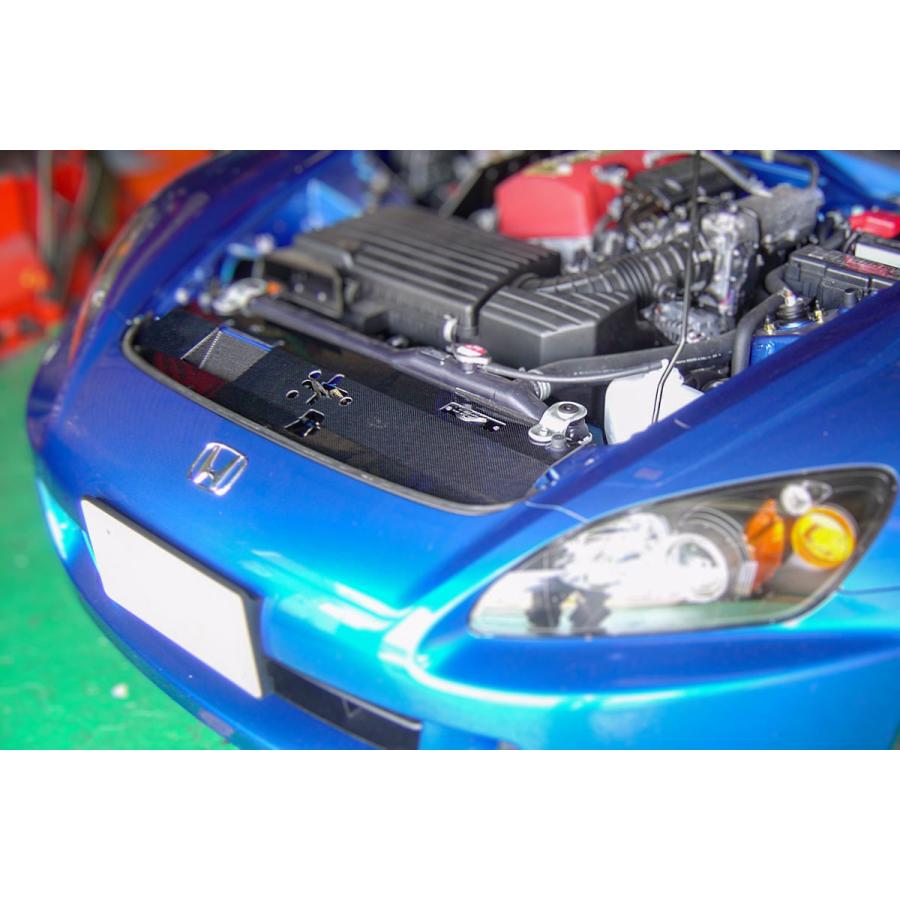 OKUYAMA オクヤマ ラジエタークーリングプレート カーボン製 S2000 AP1 AP2