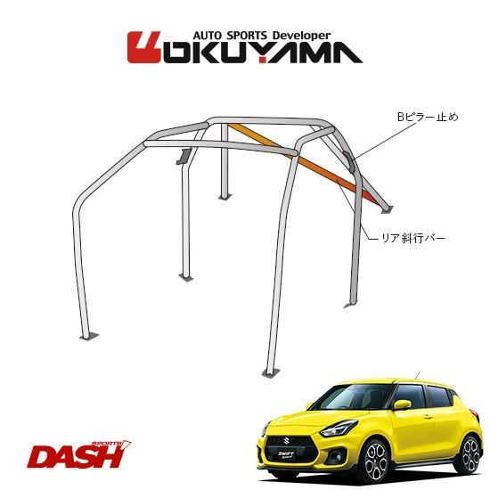 日産 S14 シルビア用 7P ロールケージ ダッシュ逃げ