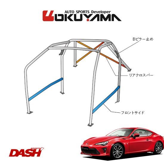 Okuyama オクヤマ 外装 ボディパーツ Dash ロールバー ロールバー スチール製 86 10p No 2名 ダッシュボード貫通タイプ 内装無し車 ダッシュボード貫通タイプ 個人宅への配送不可 送料注意 Zn6 Okuyama Ro Zn6 35 オートクラフト 割引