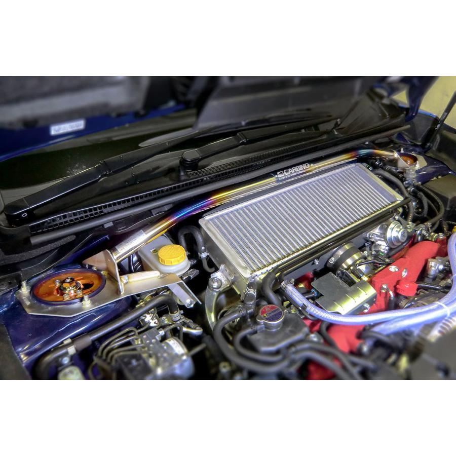 CARBING オクヤマ　タワーバー　スバル用 OKUYAMA オクヤマ CARBING ストラットタワーバー フロント タイプI MCS
