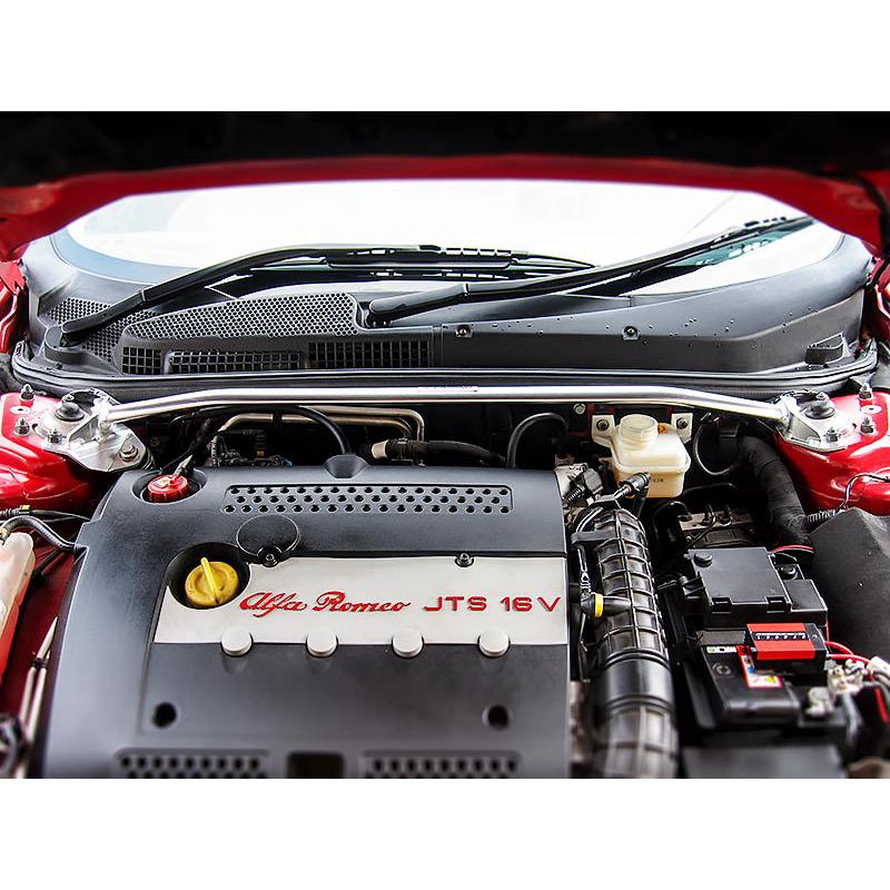 OKUYAMA オクヤマ ストラットタワーバー フロント タイプI アルミ製 147 GTA 937AXL