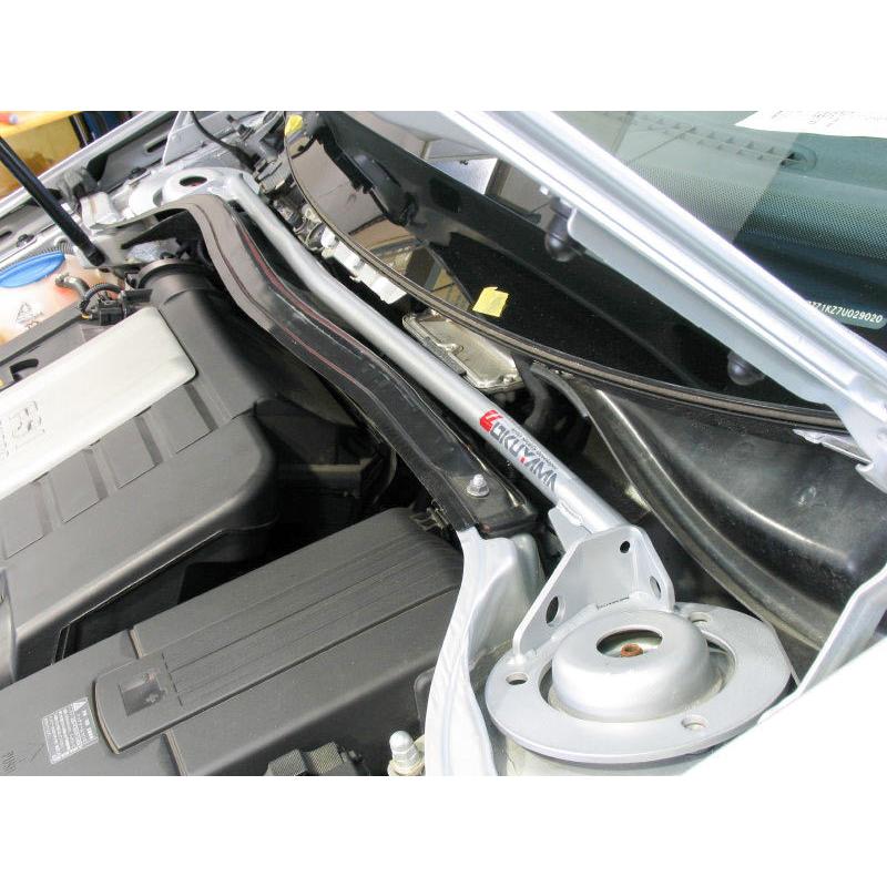 OKUYAMA オクヤマ ストラットタワーバー フロント タイプI スチール製 ゴルフV R32 1KBUBF