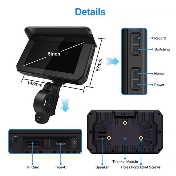Ottocast OttoScreen オットキャスト OttoScreen オットスクリーン ポータブルバイクワイヤレス