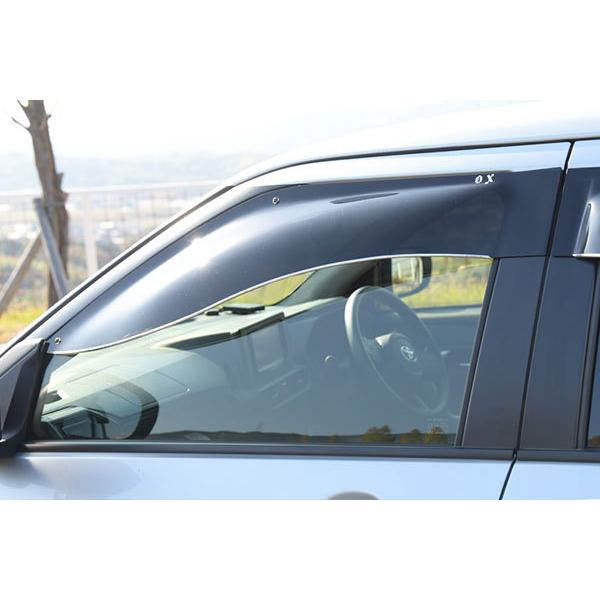 OXバイザー オックスバイザー ブラッキーテン フロント用 左右セット 