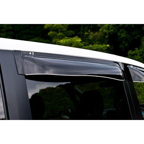 OXバイザー オックスバイザー ブラッキーテン リア用 左右セット 