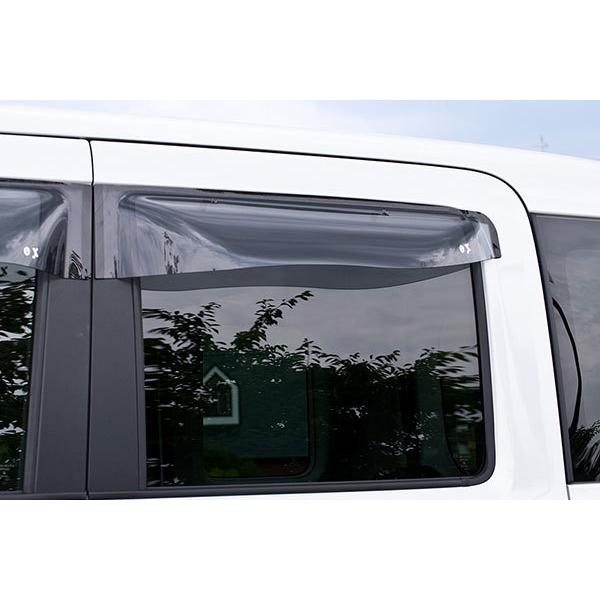 OXバイザー オックスバイザー スポーティーカット リア用 左右セット スペーシア MK53S
