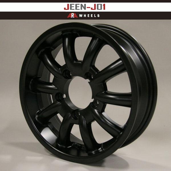 プロスタッフ JEEN マットブラック 16インチ6J オフセット-25