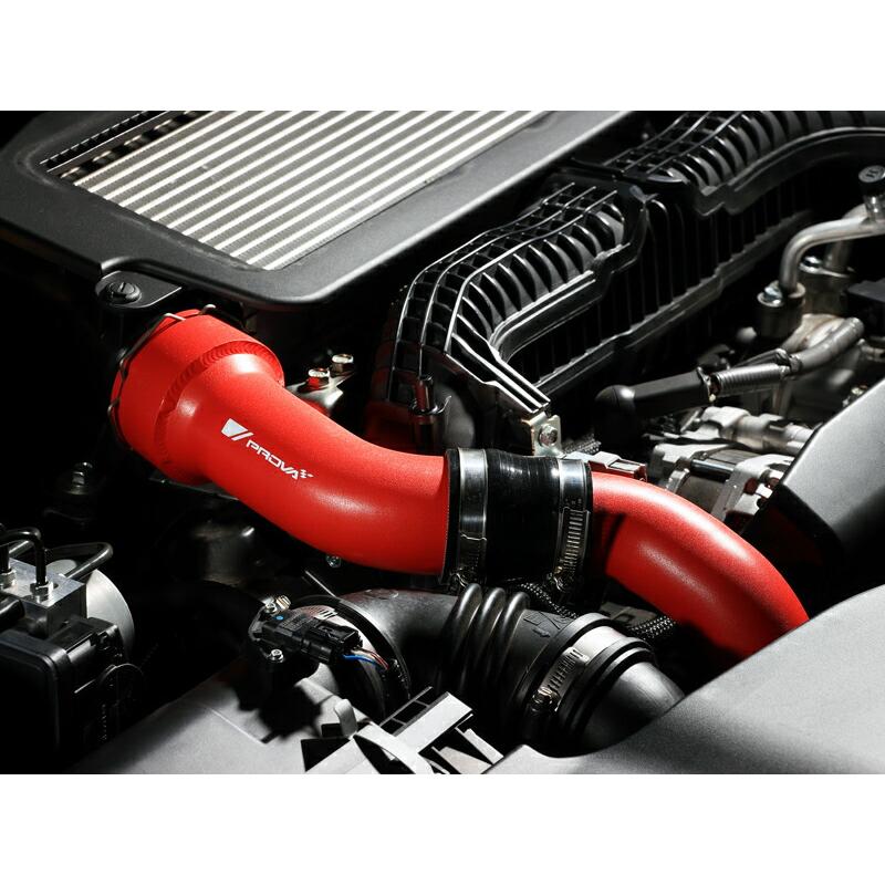 プローバ　ターボチャージパイプCB18用 PROVA プローバ ターボパイプ CB18 レッド フォレスター SK5 1.8L DIT