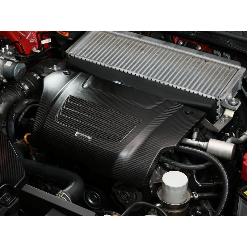 レヴォーグVN、WRX VB プローバ　カーボンエンジンカバー PROVA プローバ カーボンエンジンカバー FA24/CB18 マット(艶なし