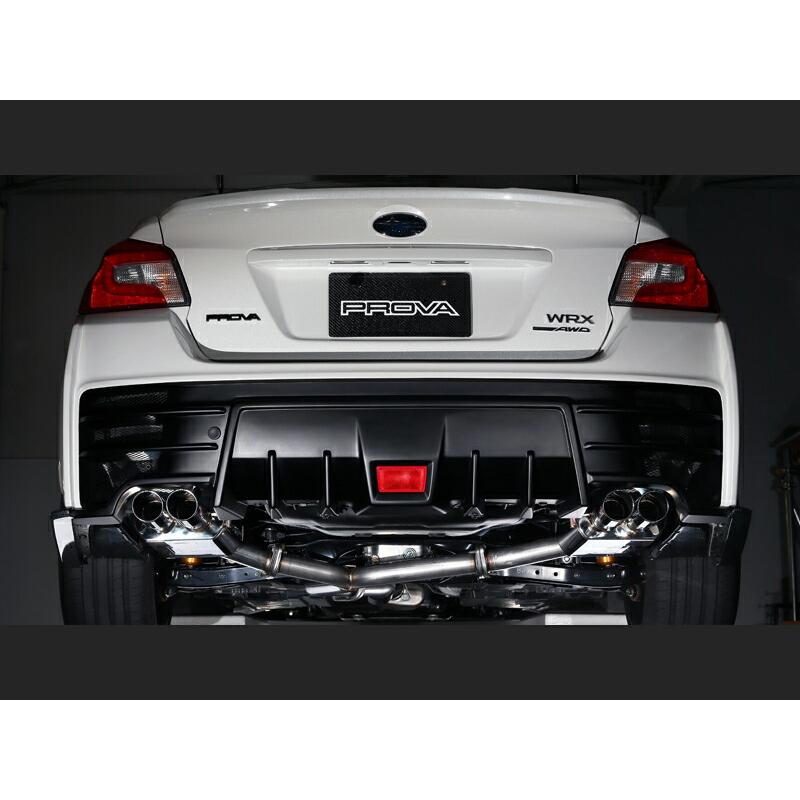 専用　PROVA WRX スポーツマフラーVAB VAG用 PROVA プローバ スポーツマフラー VA WRX S4 VAG FA20 個人宅配送不可