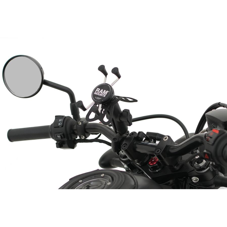 RAM MOUNTS（ラムマウント） Xグリップ(S)＆バーマウントベース(M 