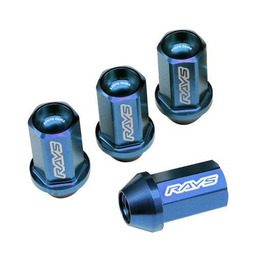 RAYS レイズ DURA-NUT ジュラナット M12×P1.5 L42 ブルー 