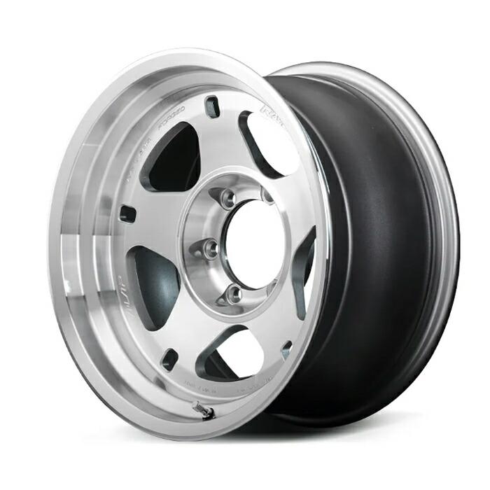 RAYS レイズ A●LAP エーラップ 05X Diamond Silver/Full DC (DF) 17×8.0J 5H PCD150 +00 アルミホイール1本