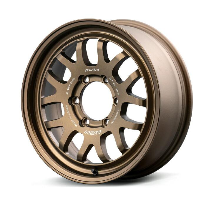 RAYS レイズ A LAP エーラップ 07X Bronze Almite (BR) 17×7.0J 5H PCD114 +38 アルミ ...