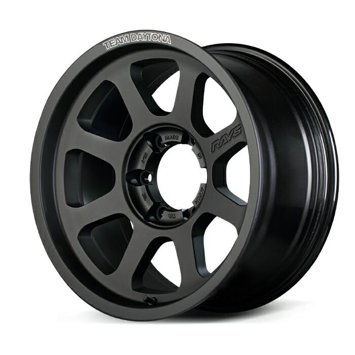 RAYS レイズ TEAM DAYTONA チームデイトナ D108 Matte Black (BPJ) 17