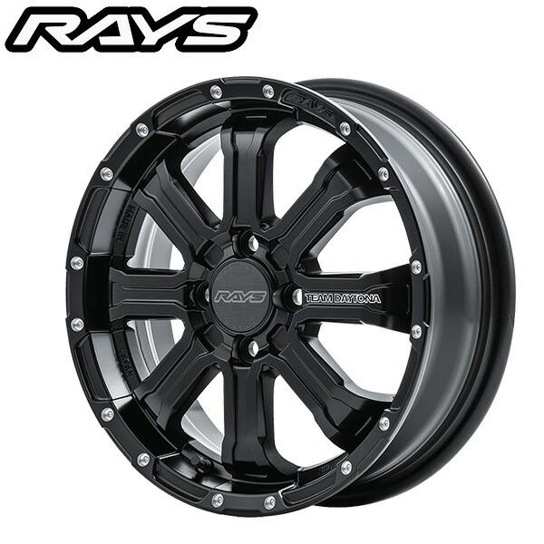 RAYS レイズ TEAM DAYTONA チームデイトナ FDX-K Semigloss Black (BOL