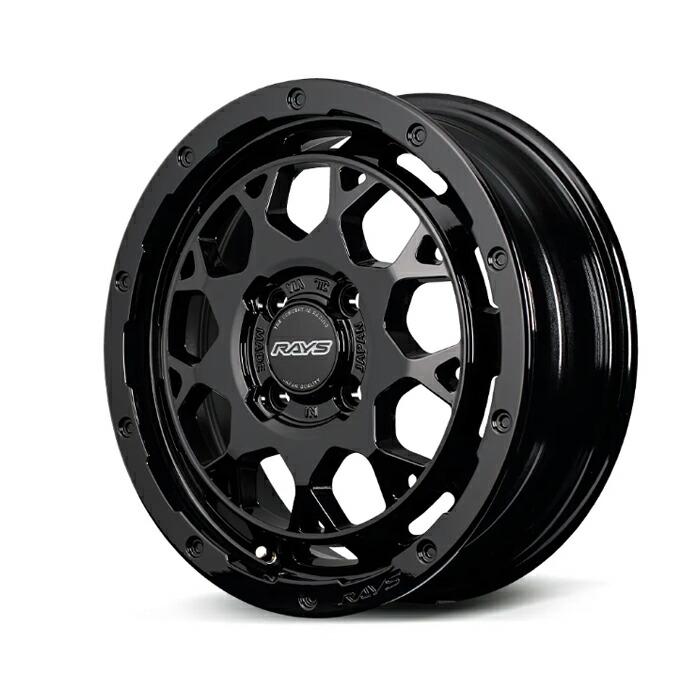 RAYS レイズ TEAM DAYTONA チームデイトナ RS M9+ Glossy Black (BXZ
