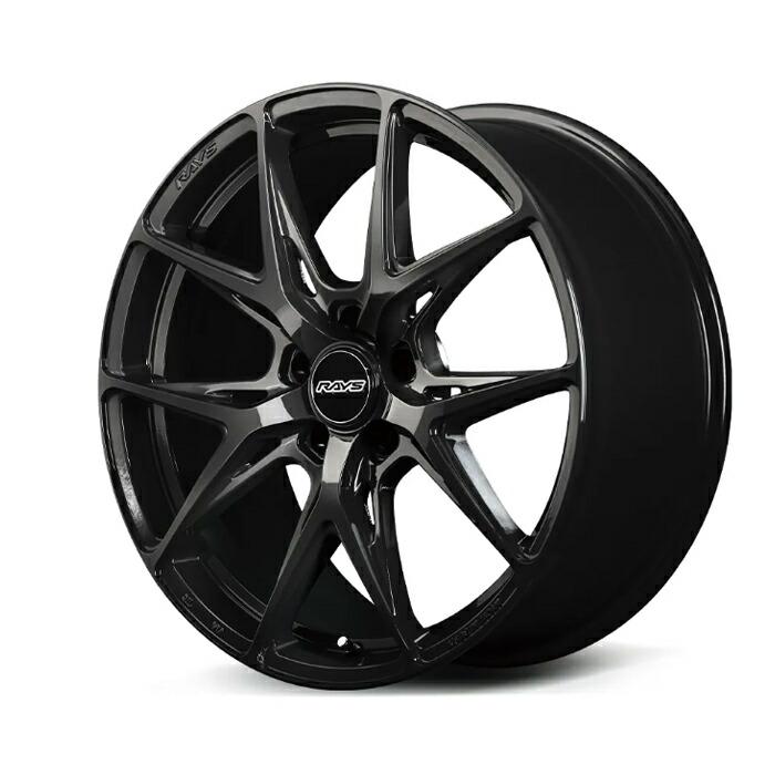 美品 RAYS VERSUS VV21S 18インチ ベルサス RAYS レイズ VERSUS ベルサス RS VV21S Glossy Black (BXZ) 18×8.0J 5H