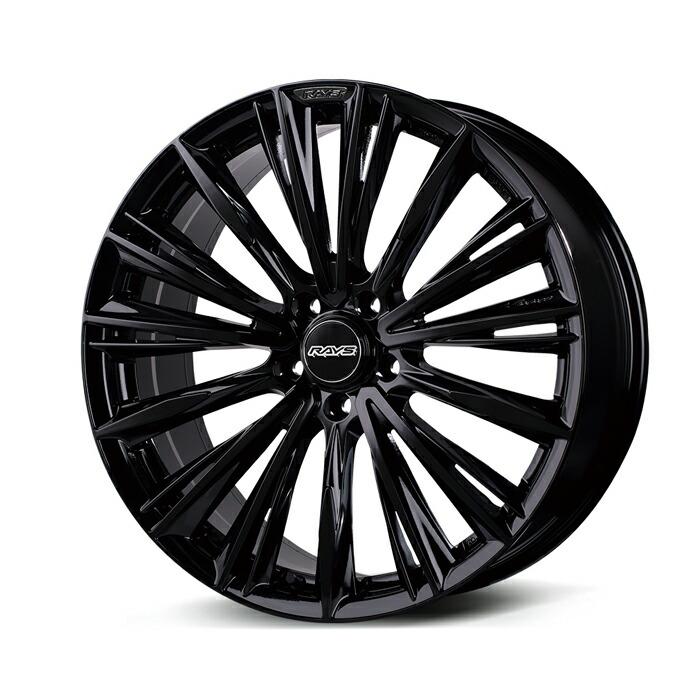 RAYS レイズVERSUS VOUGE LIMITED 18インチ黒 RAYS レイズ VERSUS ベルサス VOUGE LIMITED Glossy Black (5GX) 18