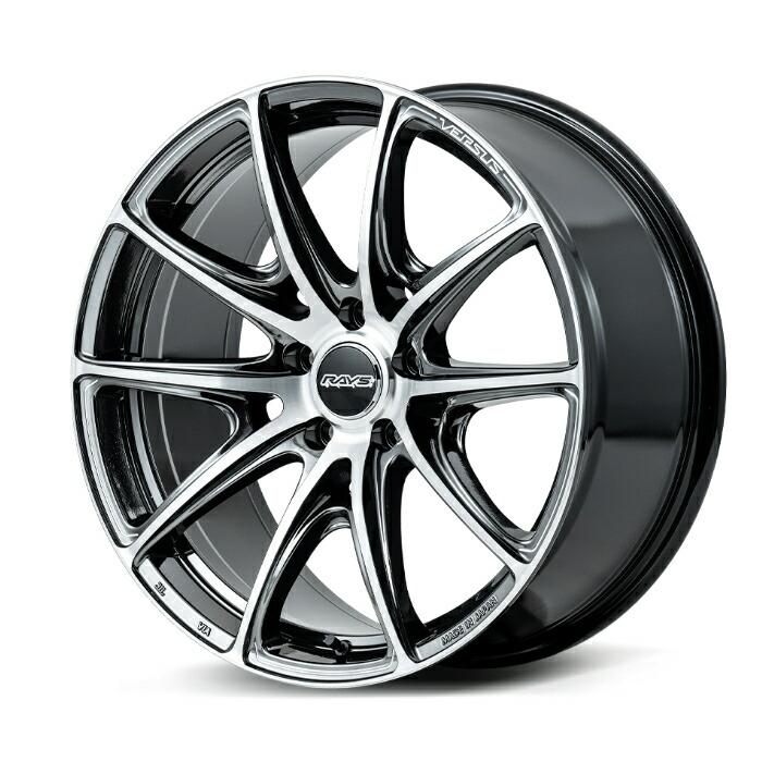 RAYS レイズ VERSUS ベルサス VV25R Diamond Cut/Side Jet Black (YAJ 