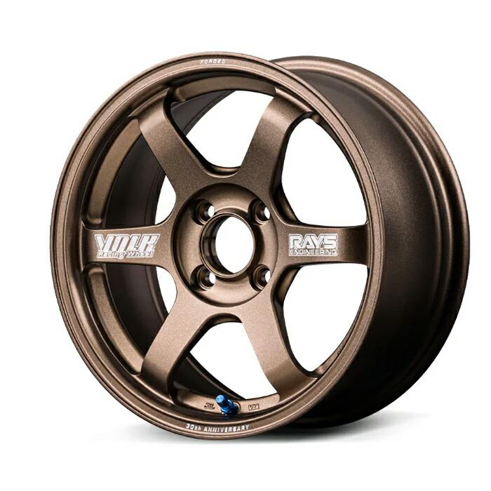 RAYS レイズ VOLK RACING ボルクレーシング TE37SONIC 30th MACHINING Ver. Bronze ...