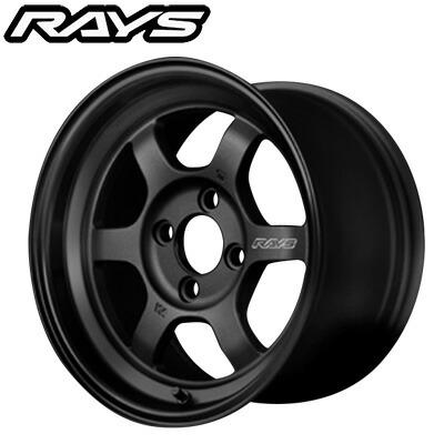 RAYSTE37V14インチ 2324限定モデル マットブラックアルミホイール RAYS レイズ VOLK RACING ボルクレーシング TE37V 2324MODEL matte