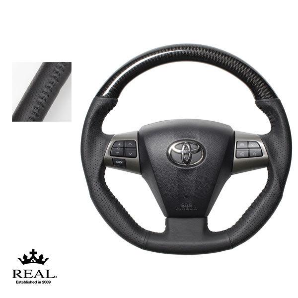 Real レアル ステアリング ブラックステッチ ブラックカーボン ブラックステッチ オーリス H21 09 10 H24 12 8 後期 Nze151h Nze151h オーリス Real Ste 0379 オートクラフト Nze154h Zre154h Zre152h 注目の