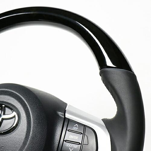 Real ステアリングホイール ウッド/ブラック REAL（レアル） ステアリングハンドル 38Bブラックウッド ブラック