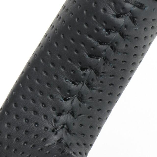 REAL（レアル） ステアリング 55ブラックウッド (ブラックステッチ