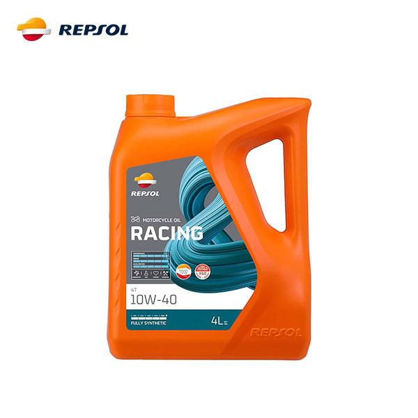 REPSOL RACING 4T 10W-40 4L エンジンオイル レプソル repsol エンジンオイル レーシング 4T 10W-40 4L : オート