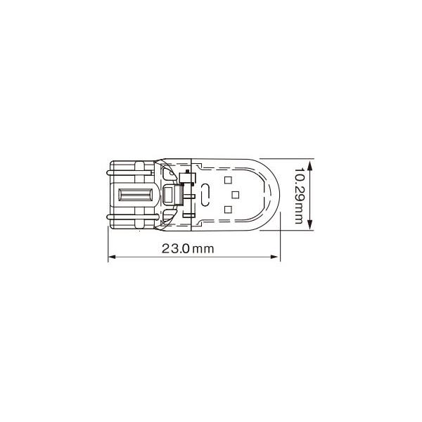 RG レーシングギア CSP LEDバルブ T10 6000K 白色光 70lm ポジション用 ルクラ L455F L465F H22.4〜H27.5｜auto-craft｜02