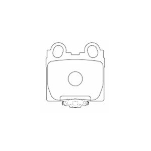 RG レーシングギア SR ブレーキパッド 1台分セット アルテッツァ GXE10 H10.10〜H13.6 タイプA 15インチ Fディスクの画像