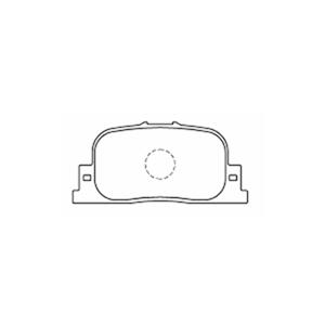 RG レーシングギア SR ブレーキパッド 1台分セット カムリグラシアステーションワゴン SXV20W H11.8〜H13.9の画像