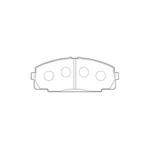 RG レーシングギア SR ブレーキパッド 1台分セット グランドハイエース KCH10W H11.8〜H14.5の画像
