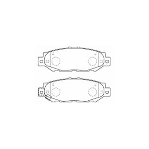 RG レーシングギア SR ブレーキパッド 1台分セット ハイエースレジアス KCH46W H9.4〜H14.5の画像
