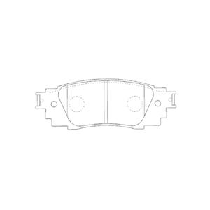 RG レーシングギア SR ブレーキパッド 1台分セット レクサス NX300h AYZ15 H26.7〜 AWDの画像