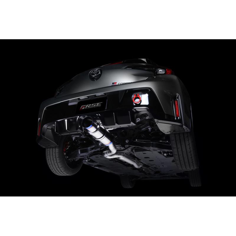 RSE リアルスピードエンジニアリング フルチタンマフラー タイプR (シングル) GRカローラ GZEA14H G16E-GTSの画像