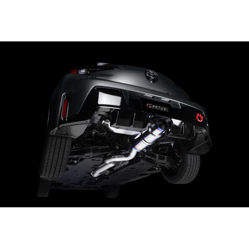 RSE リアルスピードエンジニアリング フルチタンマフラー タイプR (シングル) GRカローラ GZEA14H G16E-GTSの画像