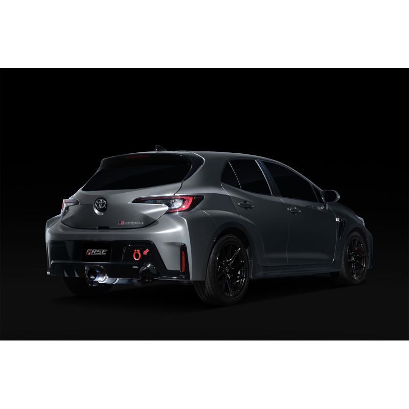 RSE リアルスピードエンジニアリング フルチタンマフラー タイプR (シングル) GRカローラ GZEA14H G16E-GTSの画像