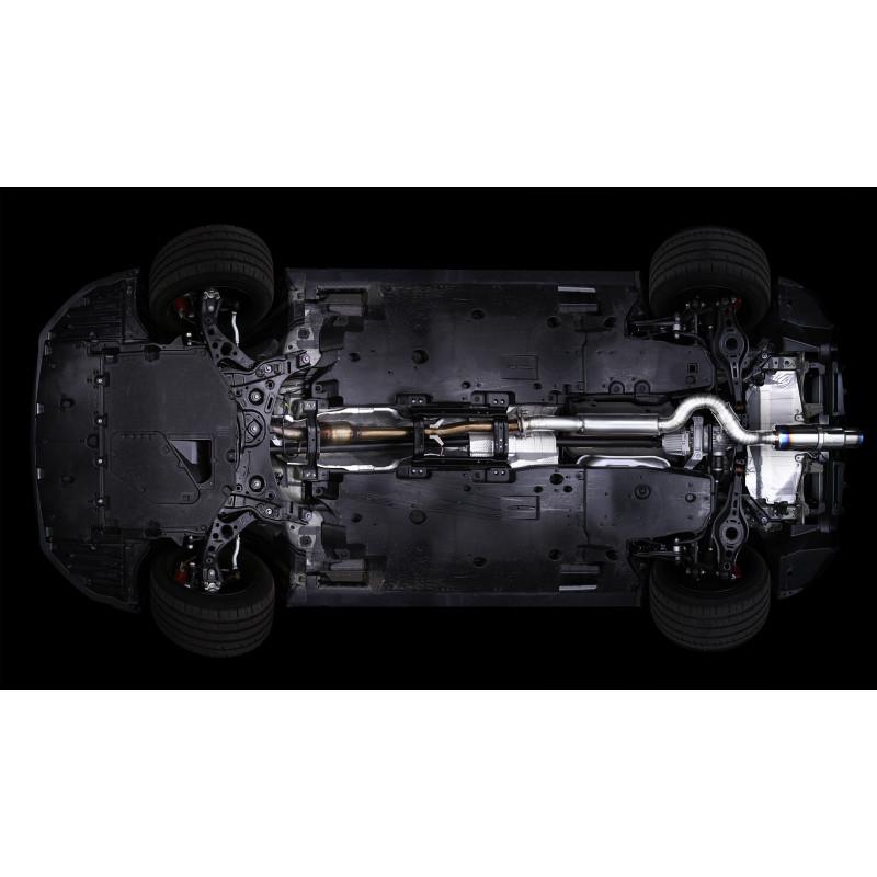 RSE リアルスピードエンジニアリング フルチタンマフラー タイプR (シングル) GRカローラ GZEA14H G16E-GTSの画像
