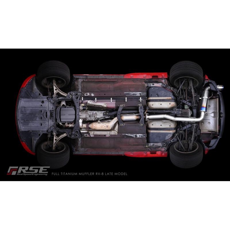 RSE リアルスピードエンジニアリング フルチタンマフラー RX-8 SE3P 13B-MSP 前期の画像